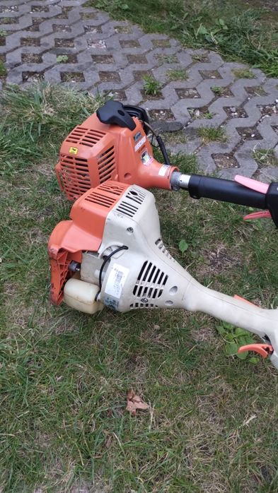 Zabytkowa podkaszarka kosa Stihl FS38 plus druga w częściach