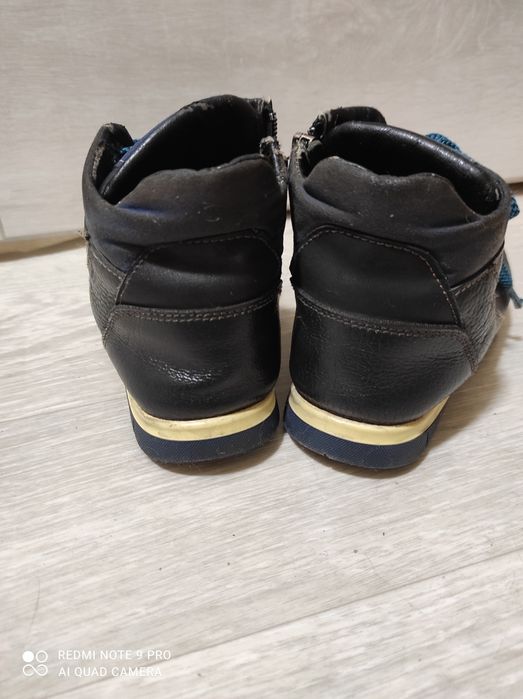 Зимние кожаные красовки