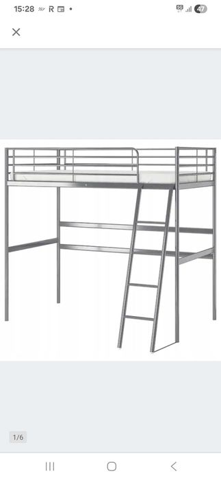 Rezerwacja Łóżko ikea z biurkiem