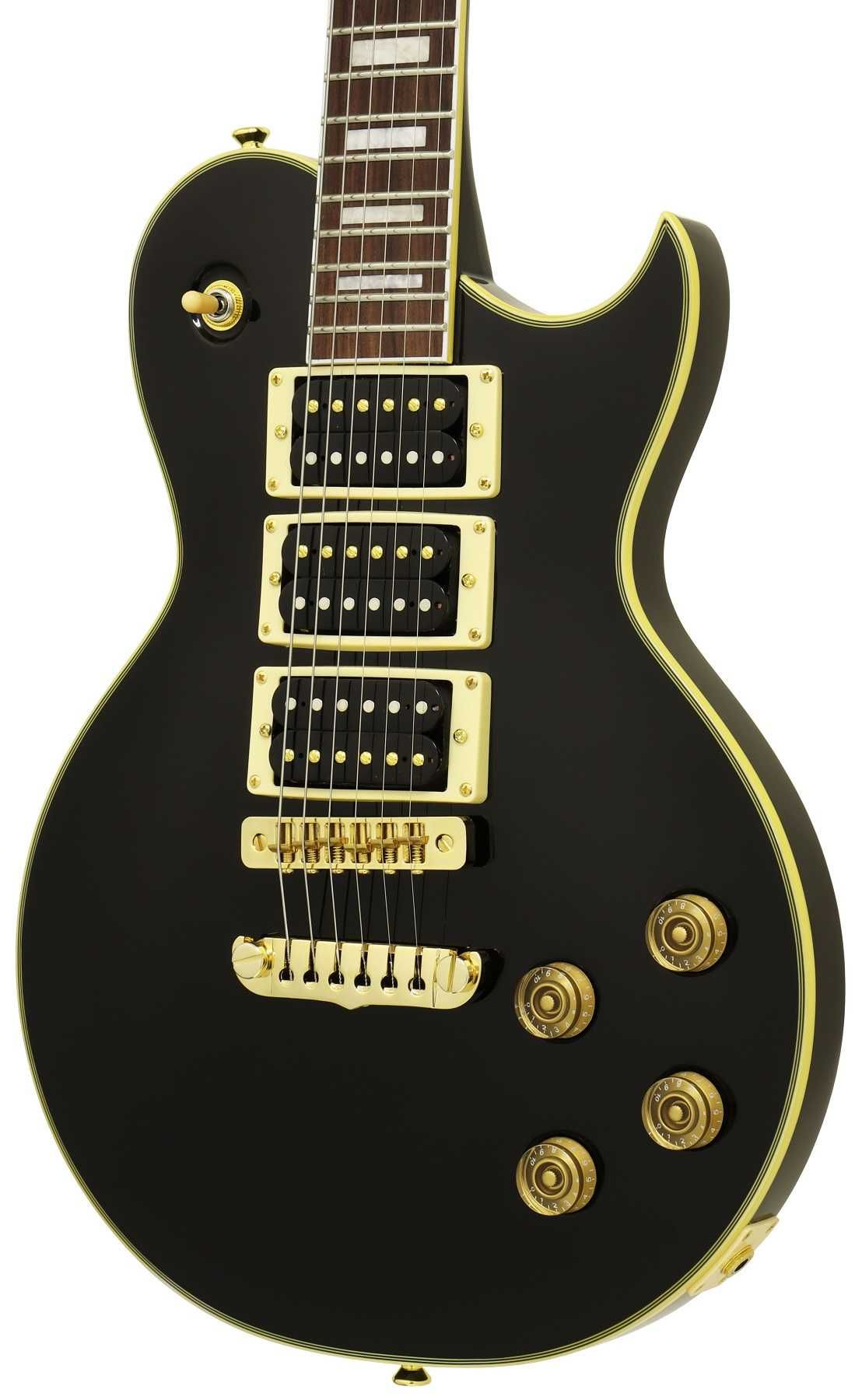 Aria Pro II  PE350 PF AGBK gitara elektryczna PE-350-PF Les Paul Japan