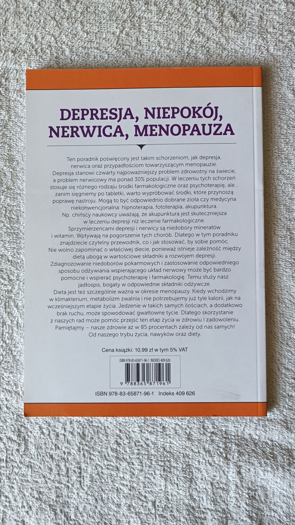 Naturalne terapie, Depresja, niepokój, nerwica, menopauza