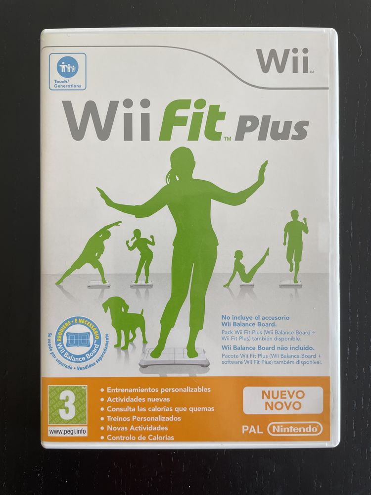 Jogos Wii fit plus exercicio Fisico