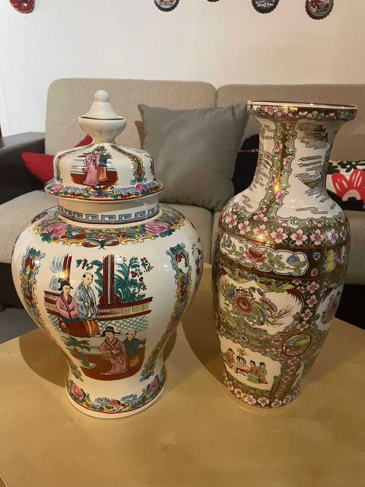 Jarrão e Pote chinês