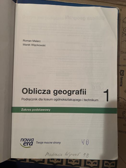 Oblicza geografii 1 nowa era zakres podstawowy