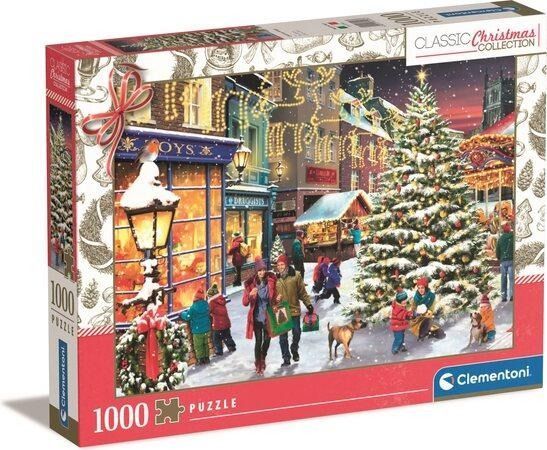 Puzzle 1000 Classic Christmas Collection 81503 Clementoni