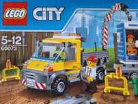 UNIKAT! Lego City 60073 Wóz techniczny Toi-Toi, 5-12 NOWE opak. wgniec
