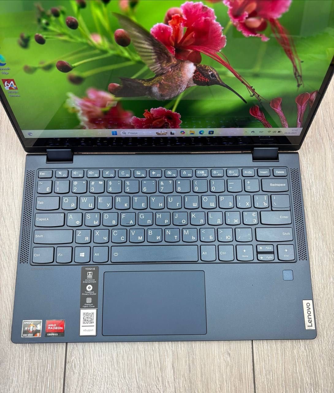 13,2’’ Lenovo 2в1 Yoga 6 13ALC6/ Ryzen 5 5500U/ SSD-256gb/RAM-8gb/DDR4