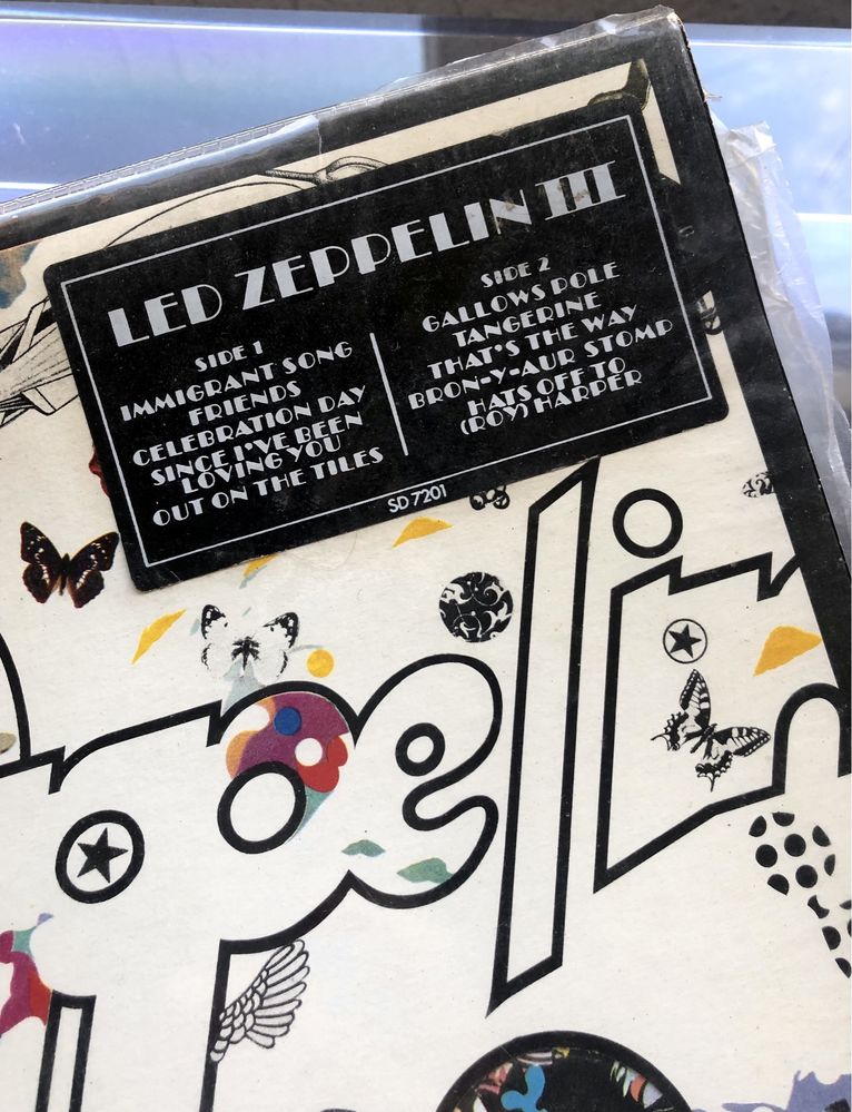 Vinil Led Zeppelin III - 1974 Atlantic SD 7201