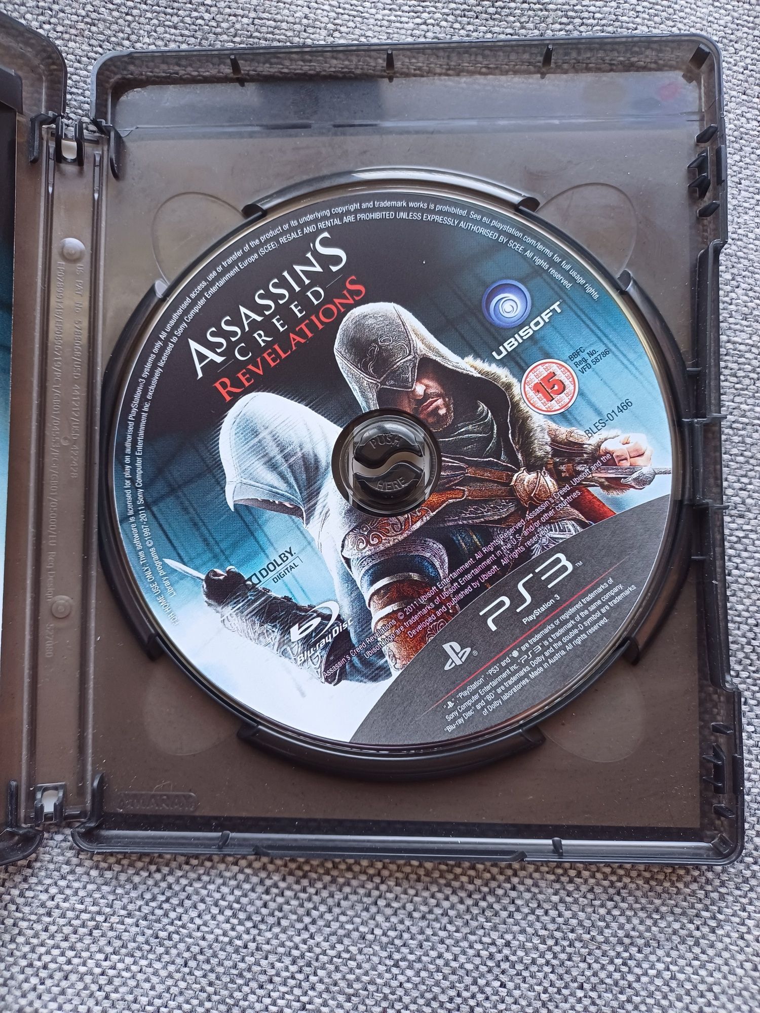 Assassin's Creed Revelations + AC1 PS3 polska dystybucja, napisy PL