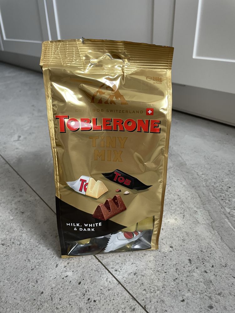 Czekoladki czekolada Toblerone zestaw lub pojedynczo