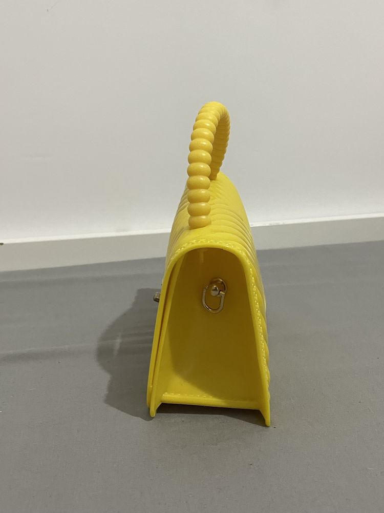 mini bolsa amarela