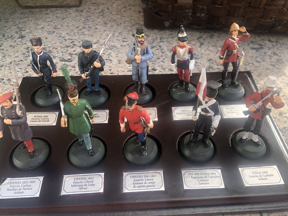 Soldados de chumbo de vários países