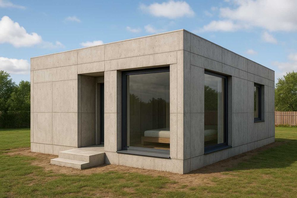 Domy z płyt betonowych C35 – szybka budowa i trwałość na lata