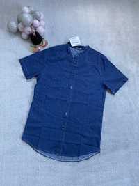 Dzinsowa koszulka bluzka L 40