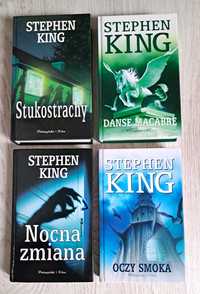 4x Stephen King Nocna zmiana + Danse Macabre + Stukostrachy Oczy smoka