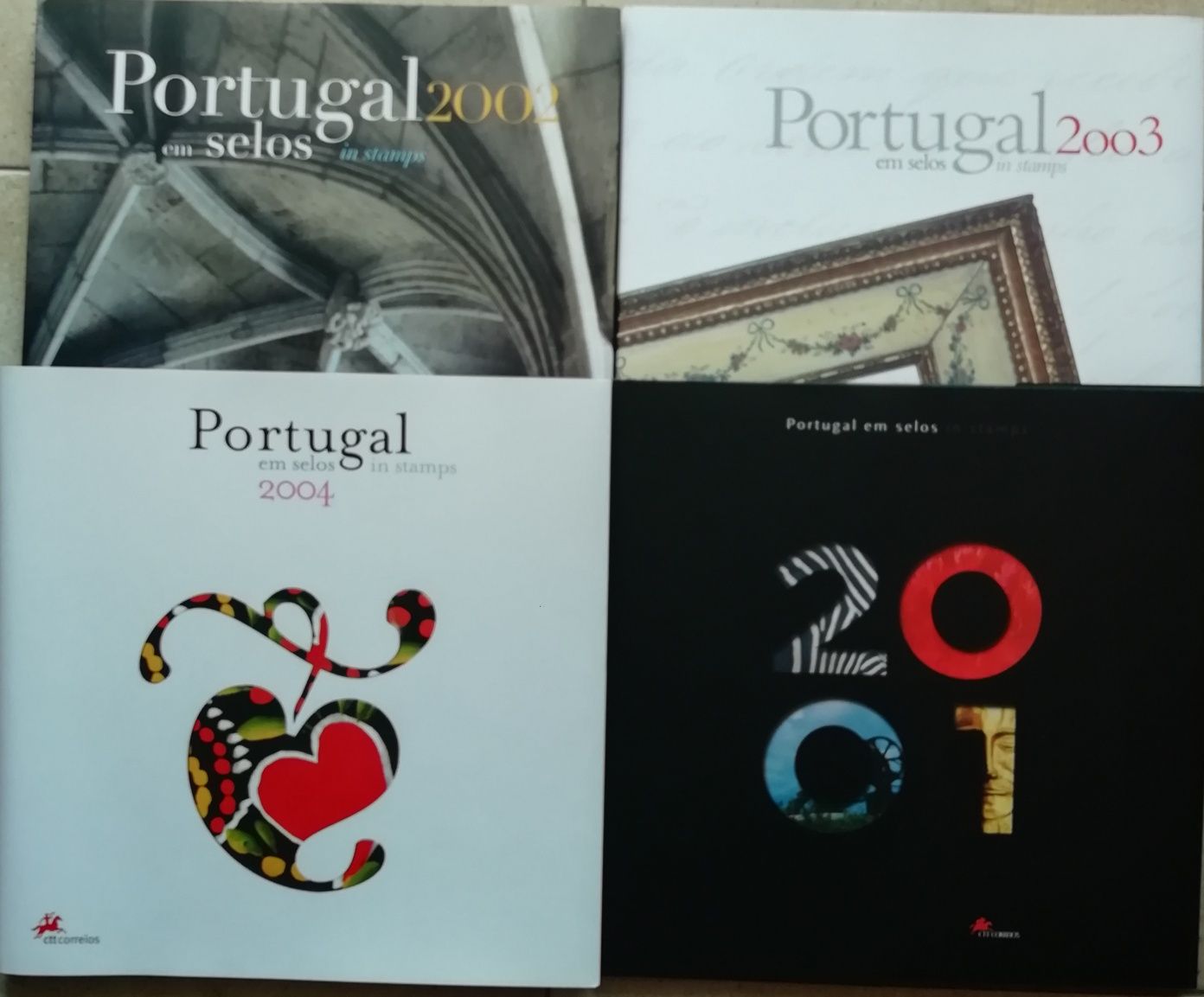 Livros Portugal em selos CTT