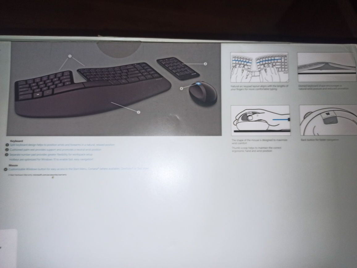 Клавіатура microsoft sculpt ergonomic