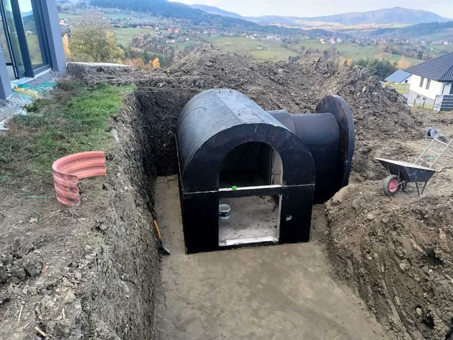 piwnica betonowa ogrodowa ziemianka 350 beton B30W8 szczelna