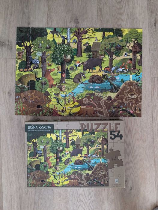 Puzzle Rok w Lesie 54 i 88