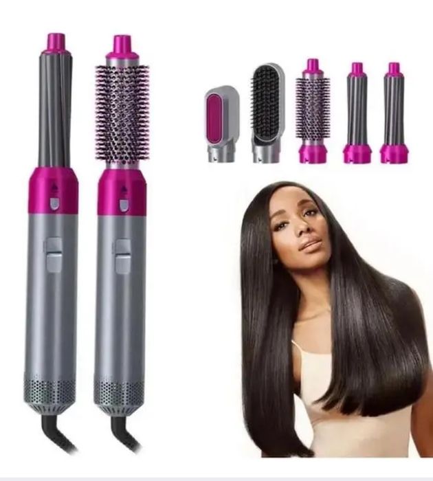 Стайлер Дайсон з кейсом  для волосся 5 в 1 + кейс чохол HAIR BRUSH