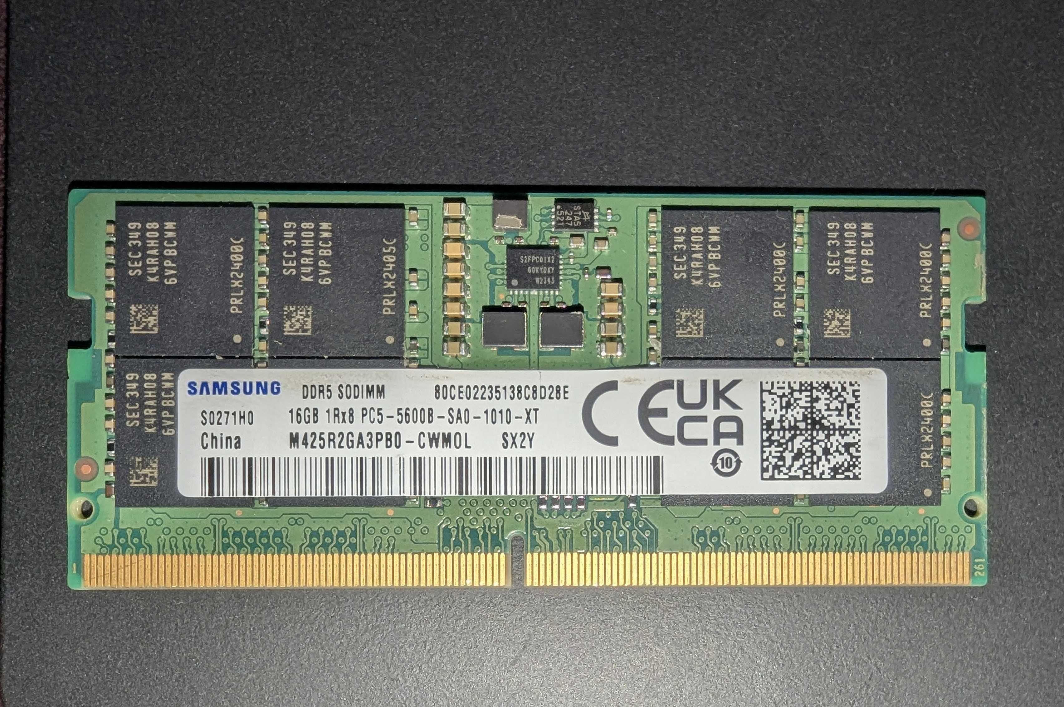 Оперативна память DDR5 16 Гб 5600 Samsung (1x16)