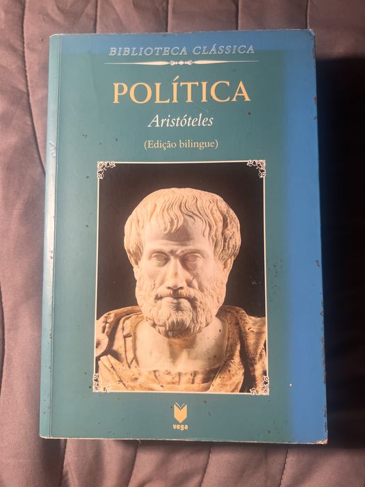 Política – Aristóteles | Edição Bilíngue | Biblioteca Clássica – Vega