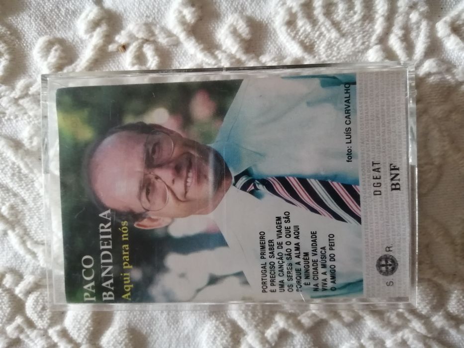 Cassete Paco Bandeira - Aqui Para Nós