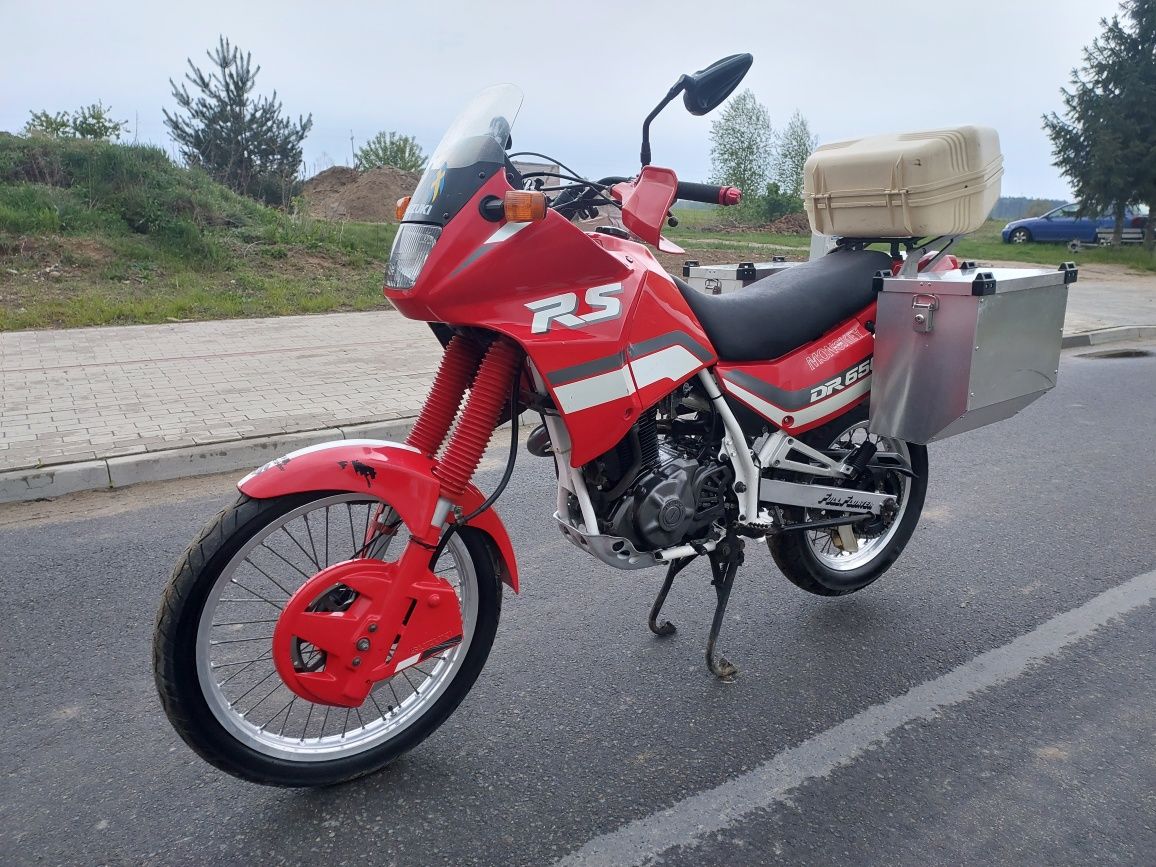 Suzuki dr 650 rs niemcy kufry wydech gpr