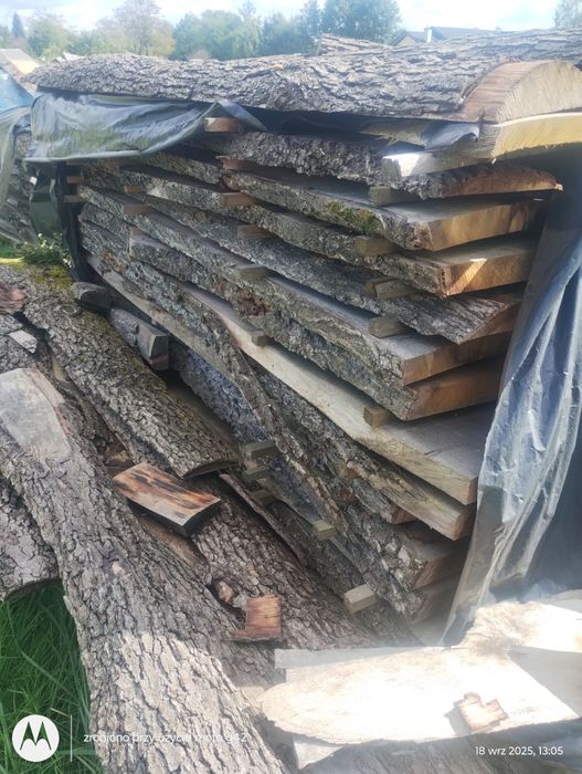 Brusy dębowe sezonowane