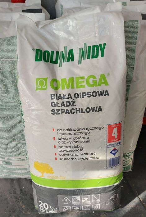 Gipsowa gładź szpachlowa dolina nidy OMEGA