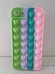 Heart Pop It Case do Iphone 7/8/SE 2020/SE 2022