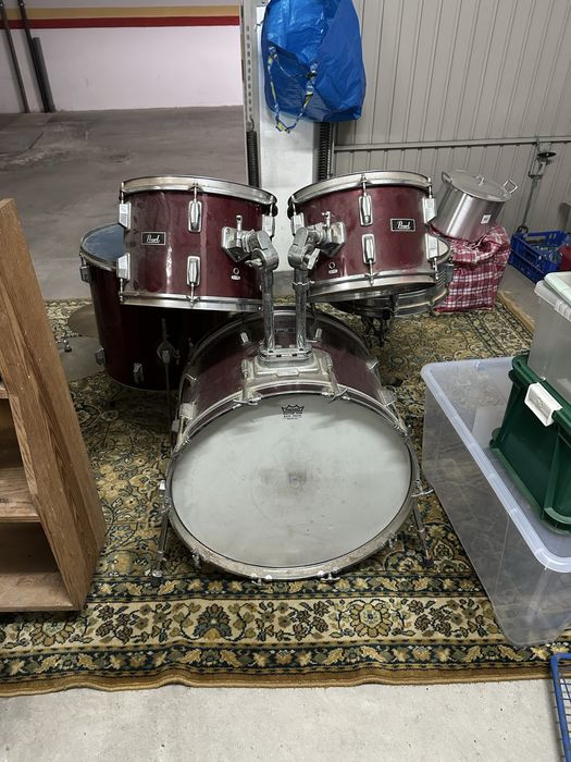 Pearl , bateria antiga da Pearl, usada