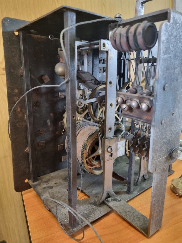 Stary mechanizm zegara