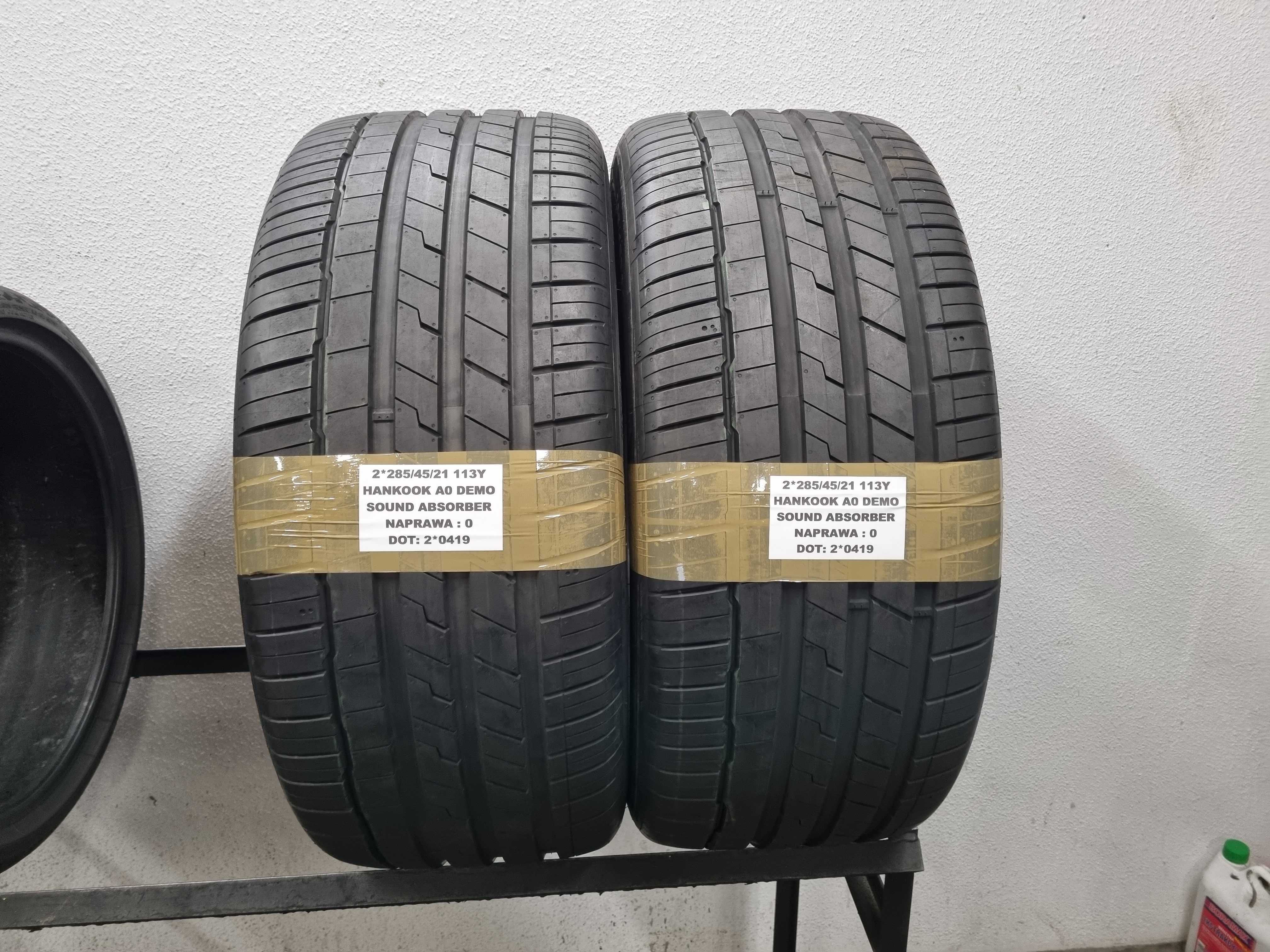 285/45/21 113Y Hankook Ventus S1 Evo 3 SUV AO SOUND ABSORBER