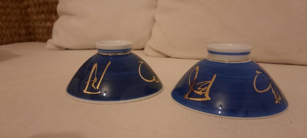 Par de taças chinesas