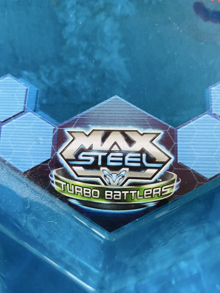 MAX STEEL Turbo Wojownicy 2  Figurki + 2 areny