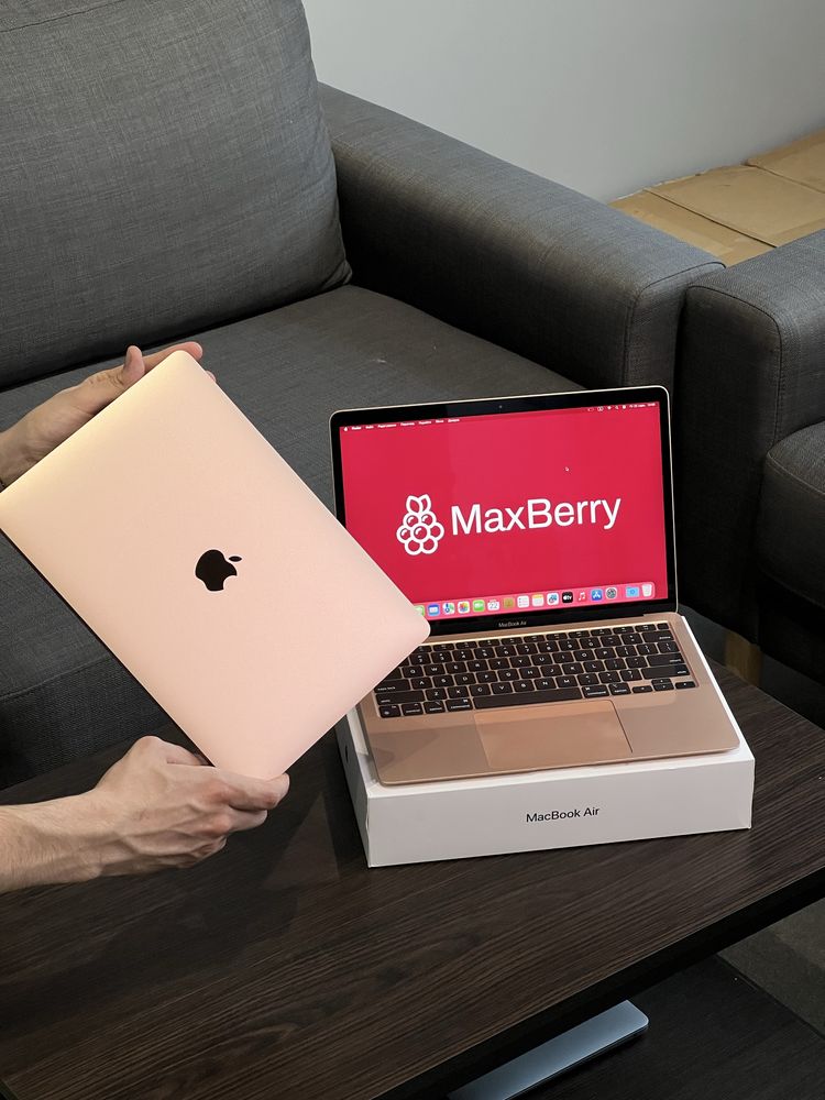 Macbook air 13 m1 8/128gb Gold !! Гарантія 60 днів !!