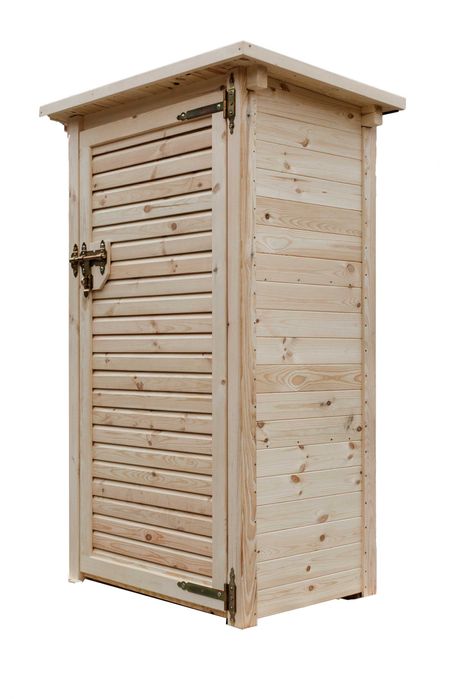 Szafa ogrodowa drewniana 100 x 70cm, drewniana szafa na narzędzia