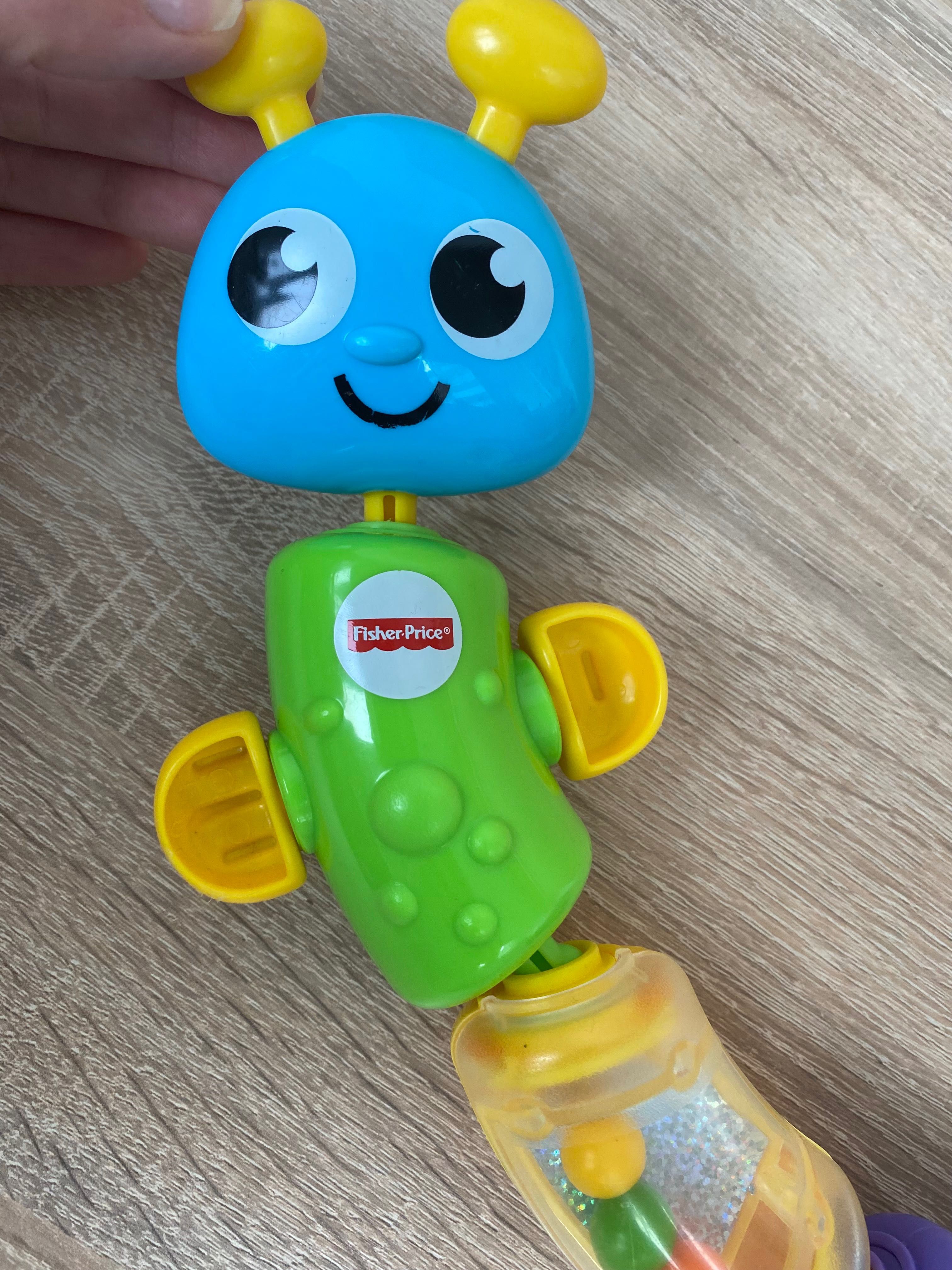 Розвиваюча Іграшка конструктор Fisher price гусениця