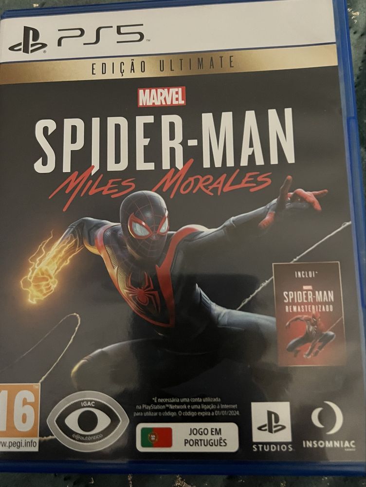 Jogo ps5 spider man