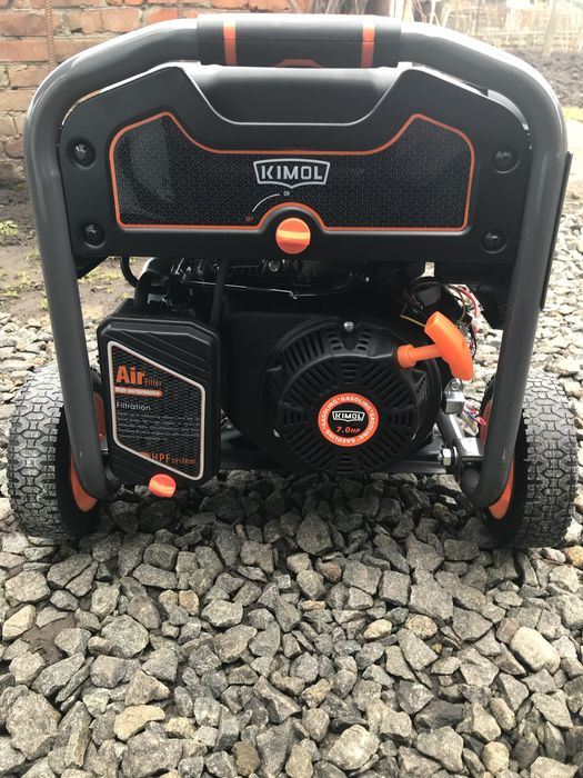 Бензиновий генератор на 3.5квт 100% мідна обмотка, електростартер