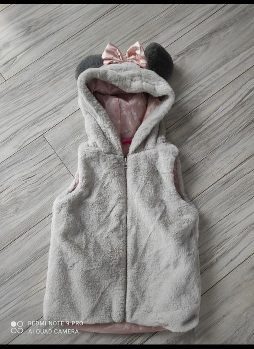 Bezrękawnik dziewczęcy minnie