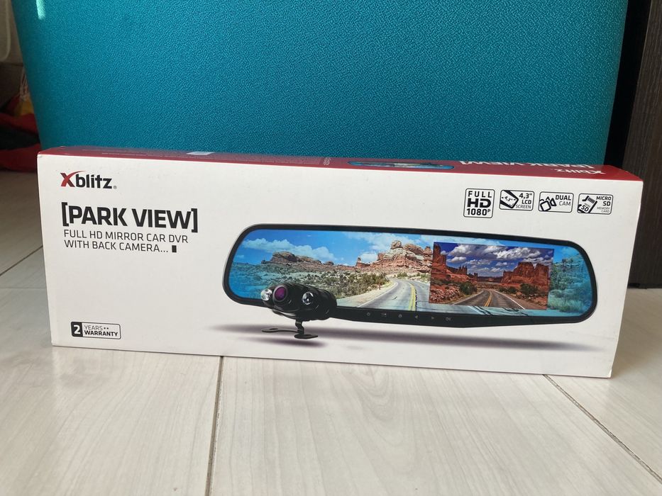 Nowa kamera rejestrator jazdy i cofania Xblitz Park View