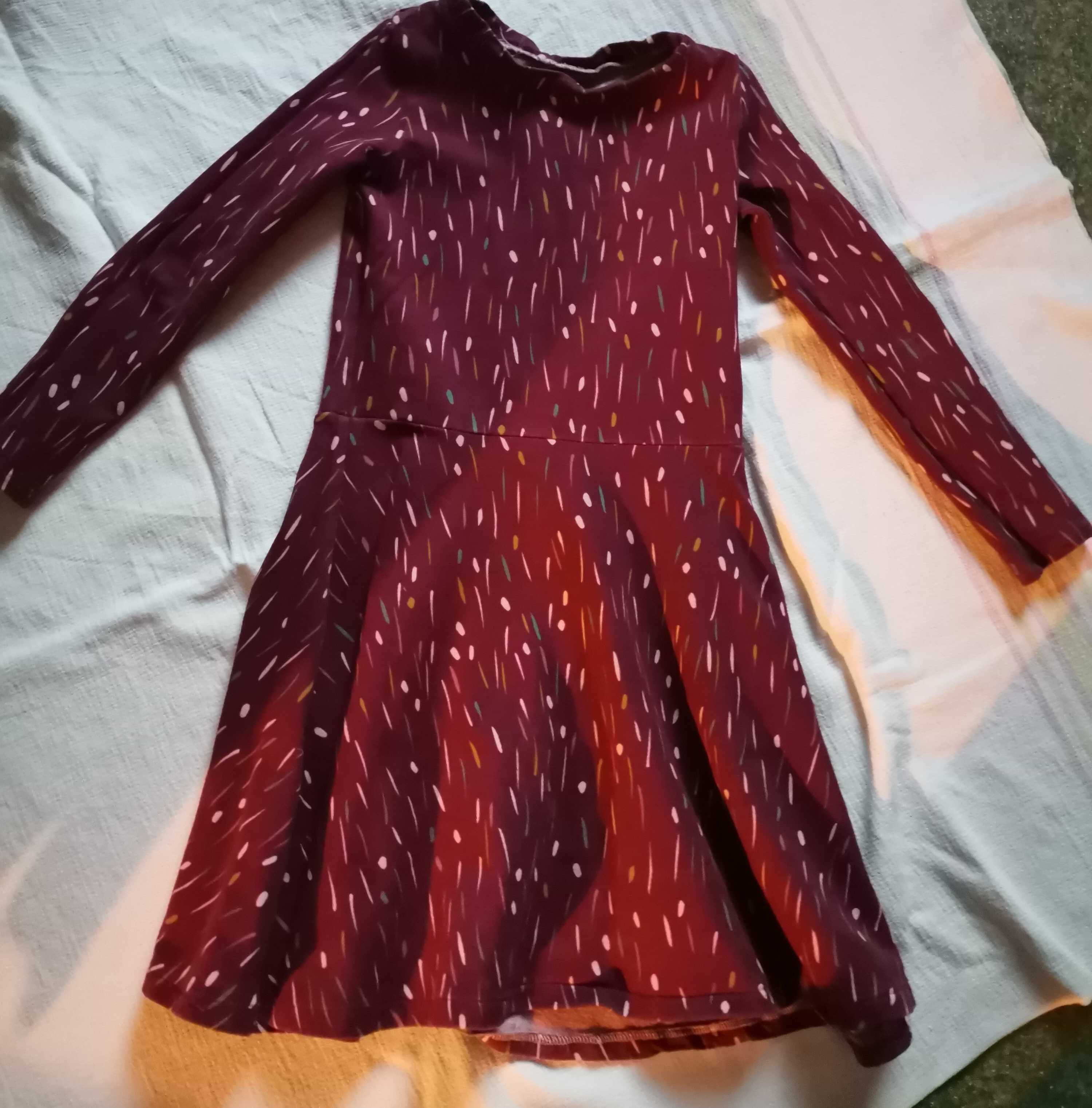 Bawełniana sukienka kolorowa