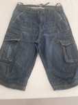 Calções ganga azuis escuros Pull&Bear