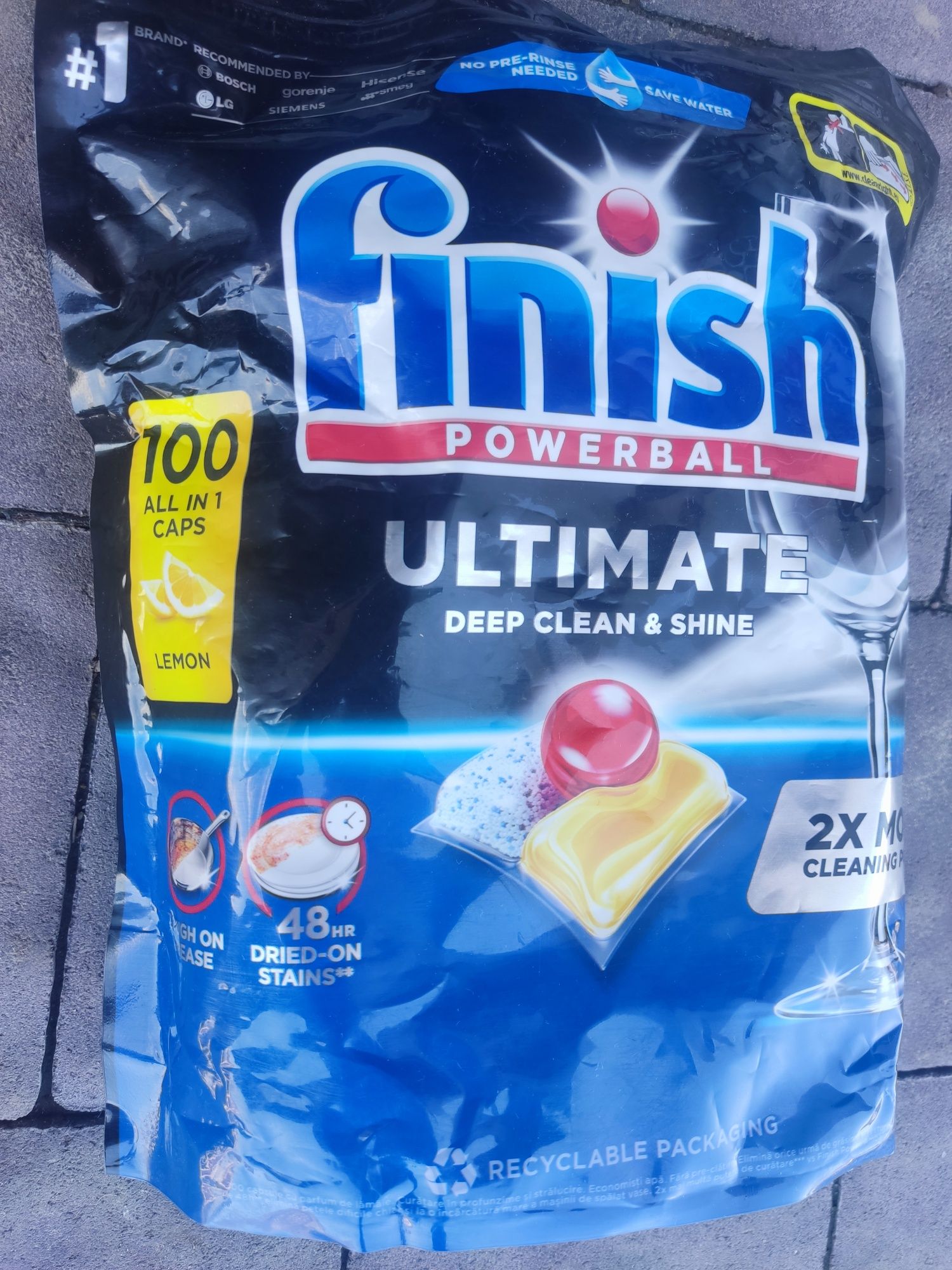 Капсули Finish Ultimate 100 шт Польща