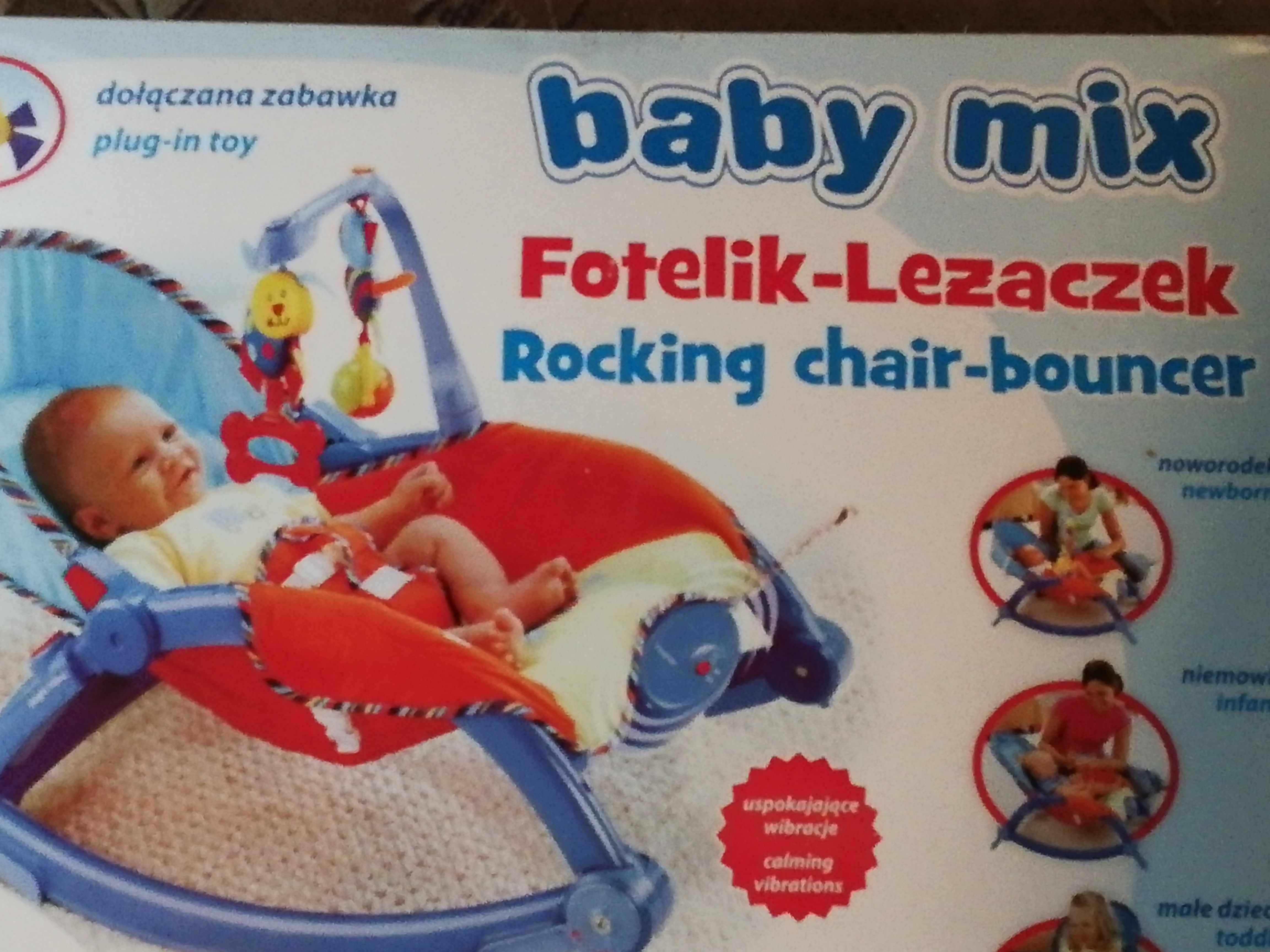 Fotelik leżaczek bebe mix