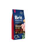 Brit Premium Adult L 15кг корм для собак великих порід