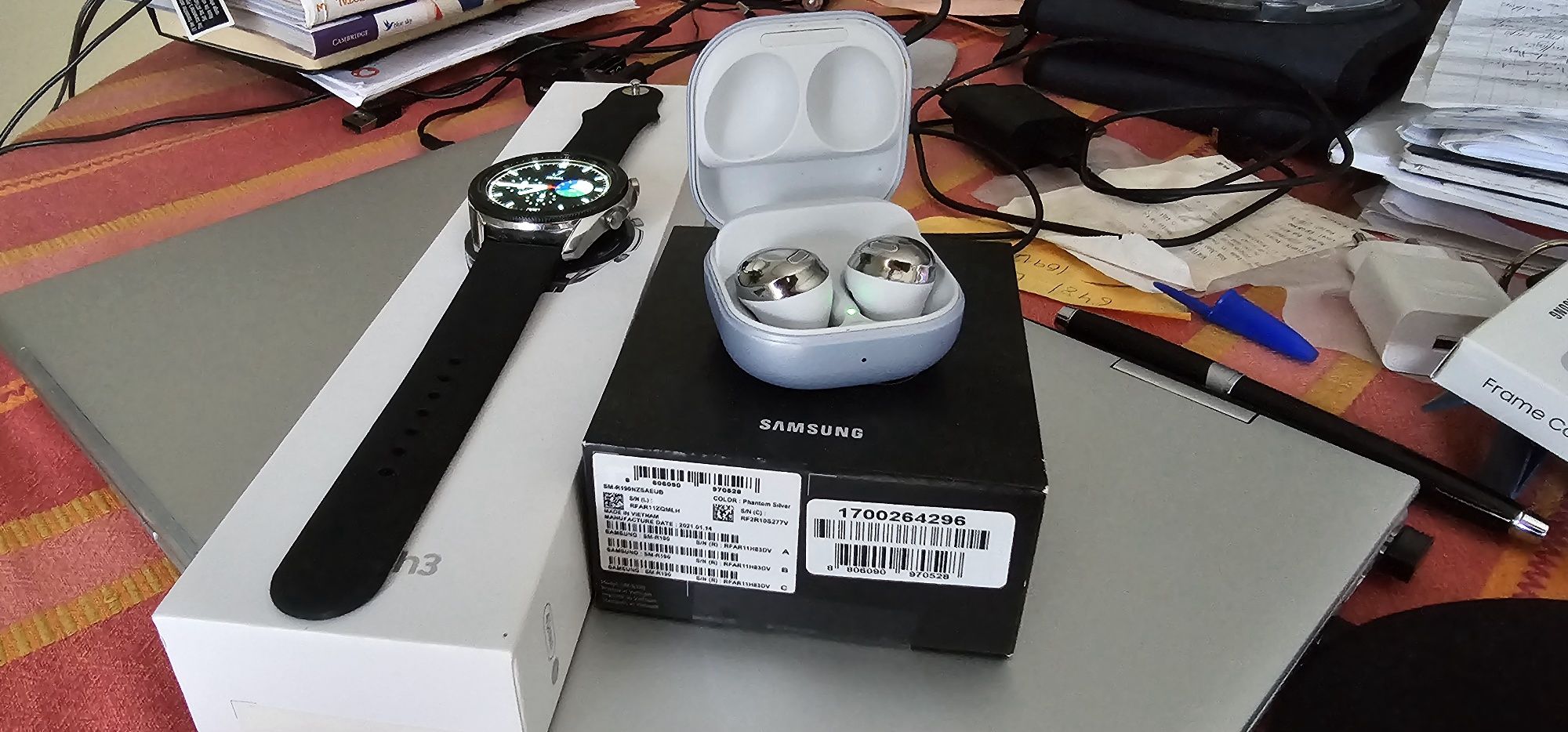 Watch 3 e Galaxy Buds Pro