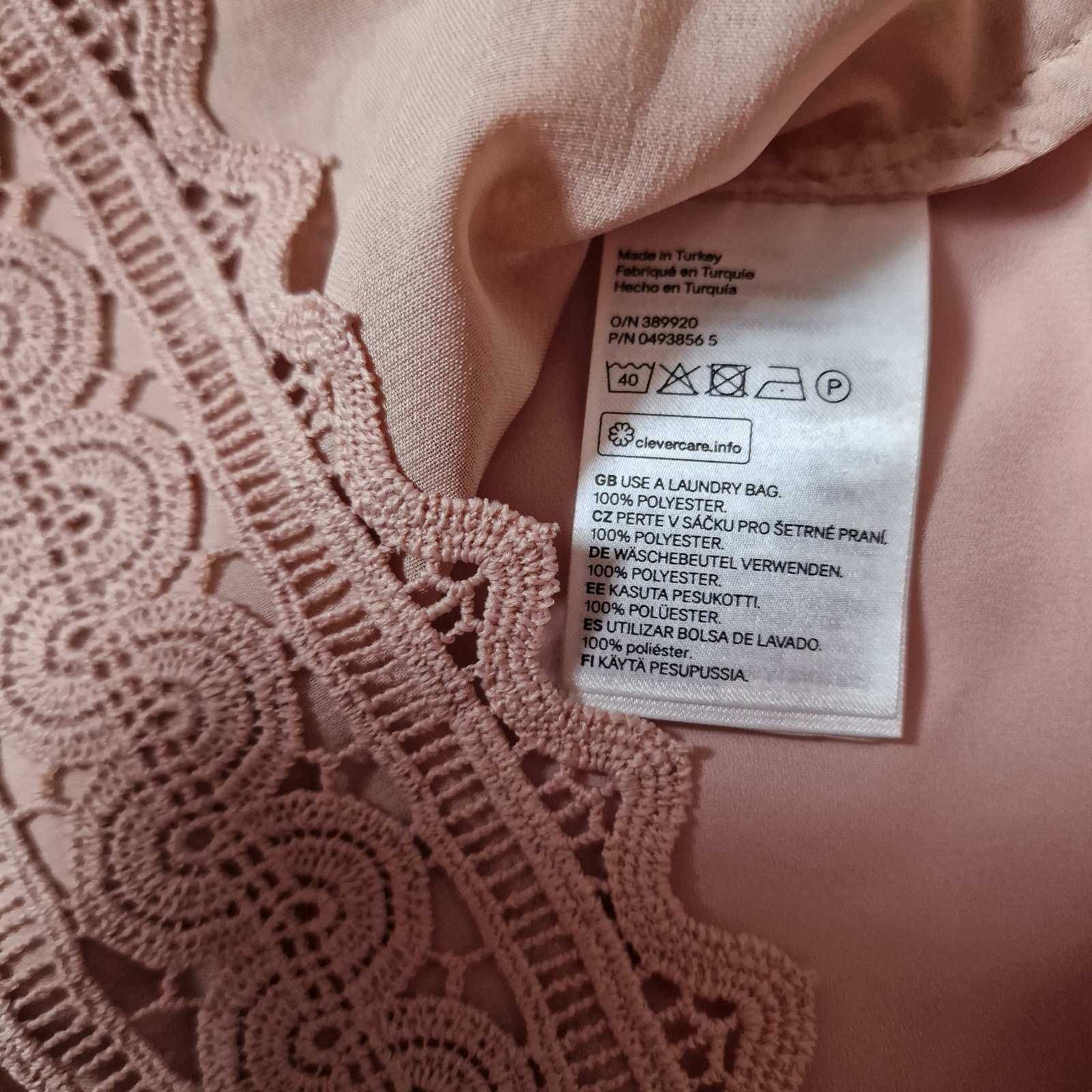 Нарядная кружевная блузка H&M р. 40-42